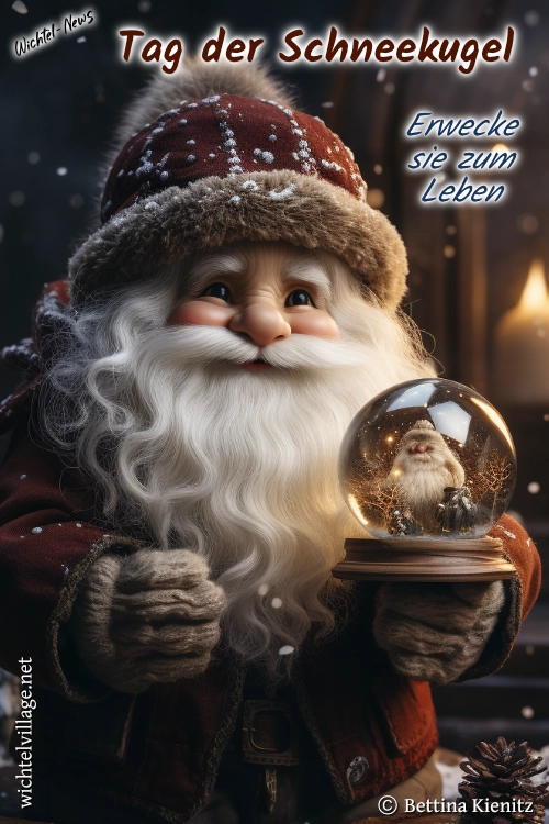 Wichtel-News - Tag der Schneekugel Wichtel-News - Tag der Schneekugel