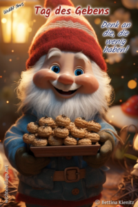 Wichtel-News - Tag des Gebens