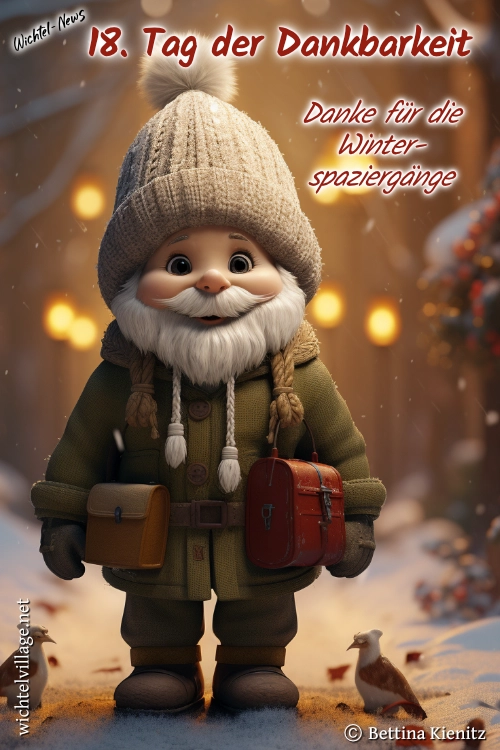 Wichtel-News - 18. Tag der Dankbarkeit