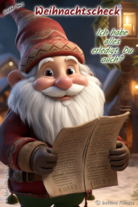 Wichtel-News - Weihnachtsscheck