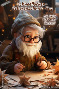 Wichtel-News - Schneeflocken-Scherenschnitt-Tag