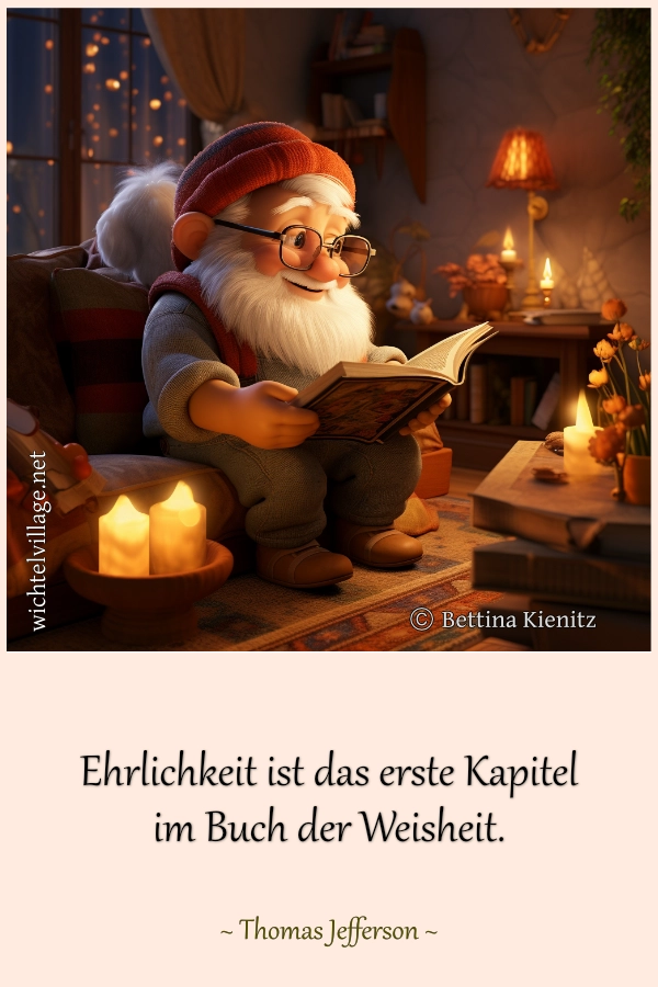 Ehrlichkeit ist das erste Kapitel