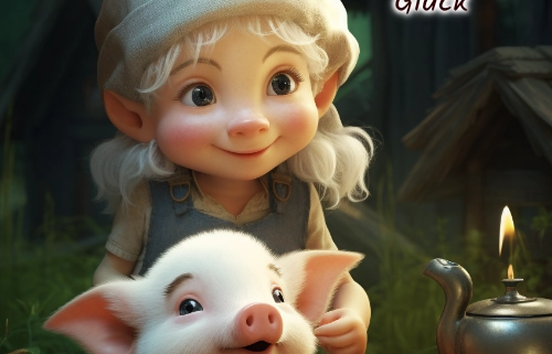 Wichtel-News - Tag des Glücksschweins