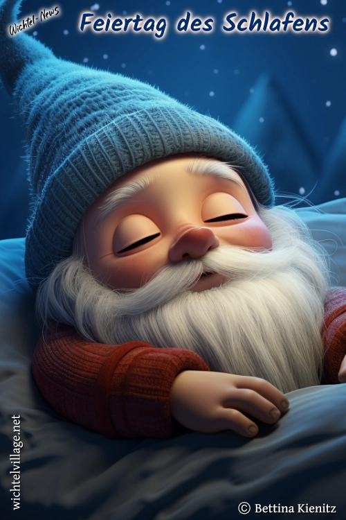 Wichtel-News - Feiertag des Schlafens
