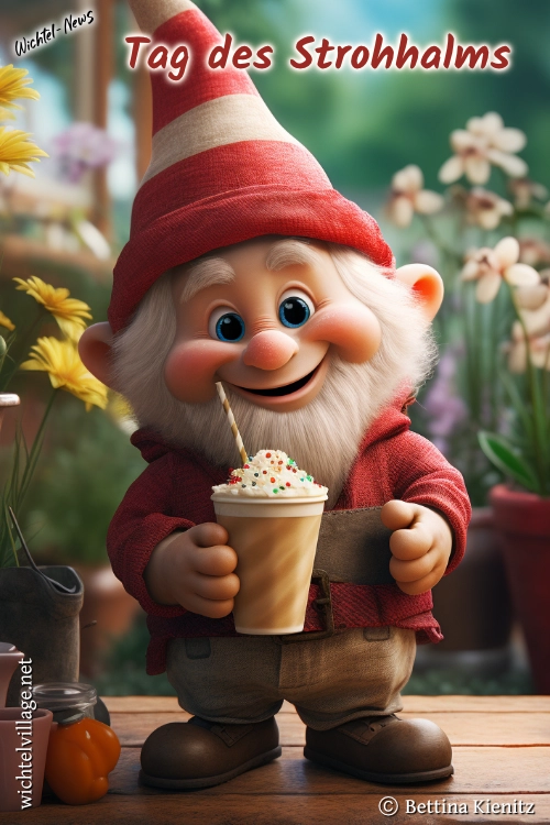 Wichtel-News - Tag des Strohhalms