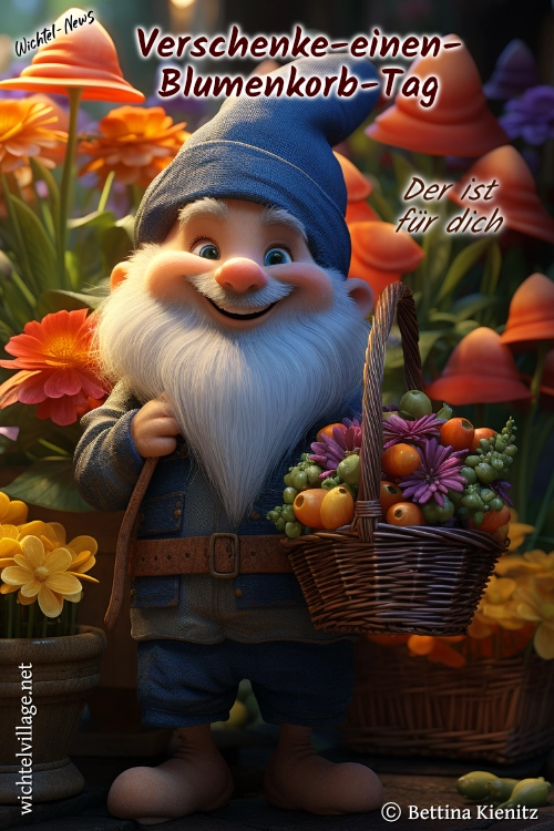 Wichtel-News - Verschenke-einen-Blumenkorb-Tag