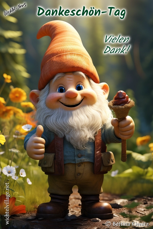 Wichtel-News - Internationaler Dankeschön-Tag