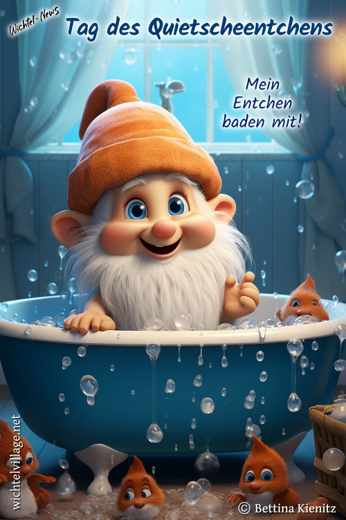 Wichtel-News - Tag des Quietscheentchens