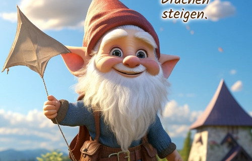 Wichtel-News - Tag des Drachensteigens