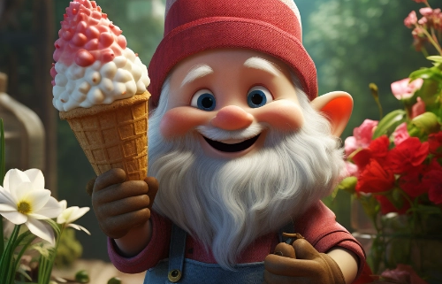 Wichtel-News - Tag des Erdbeereises