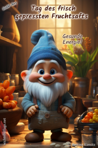 Wichtel-News - Tag des frisch gepressten Fruchtsafts
