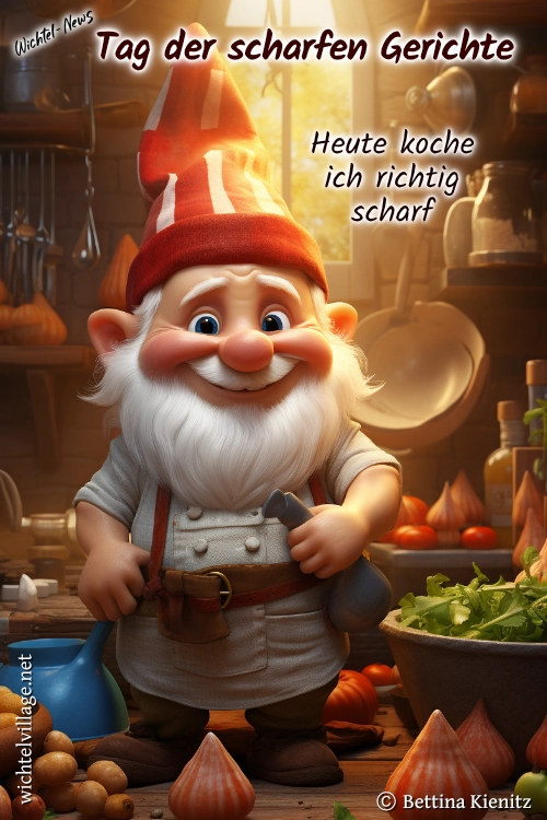 Wichtel-News - Internationaler Tag der scharfen Gerichte Wichtel-News - Internationaler Tag der scharfen Gerichte