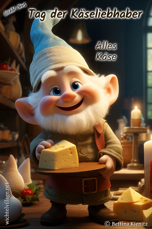 Wichtel-News - Tag der Käseliebhaber