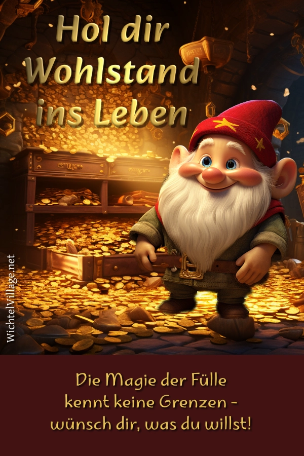 Hol dir Wohlstand ins Leben