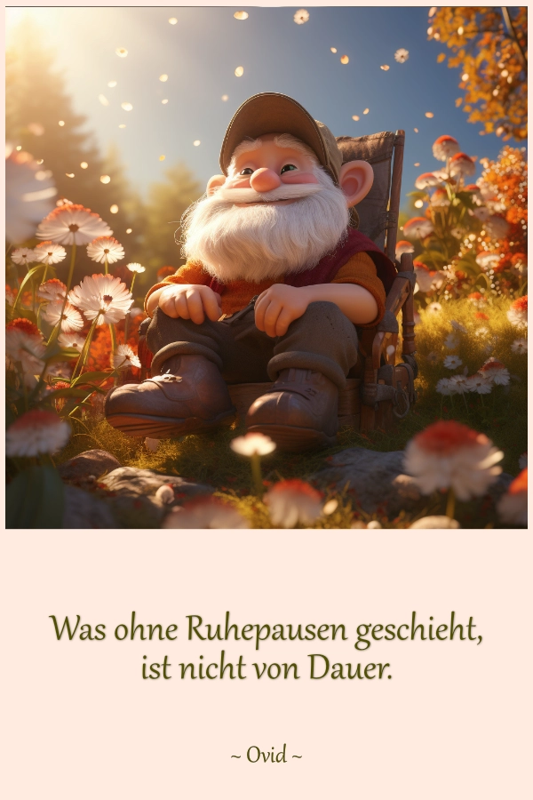 Was ohne Ruhepausen geschieht