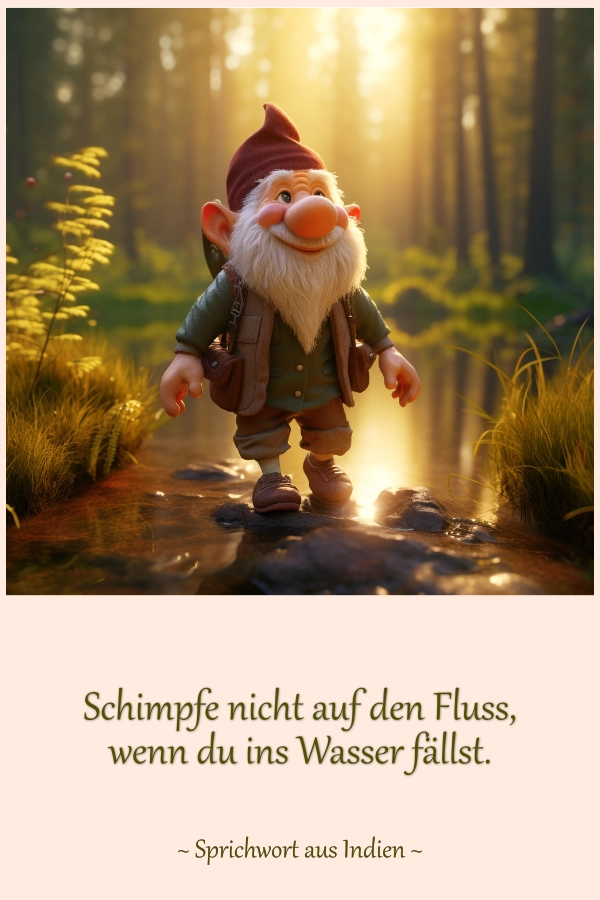 Schimpfe nicht auf den Fluss Schimpfe nicht auf den Fluss