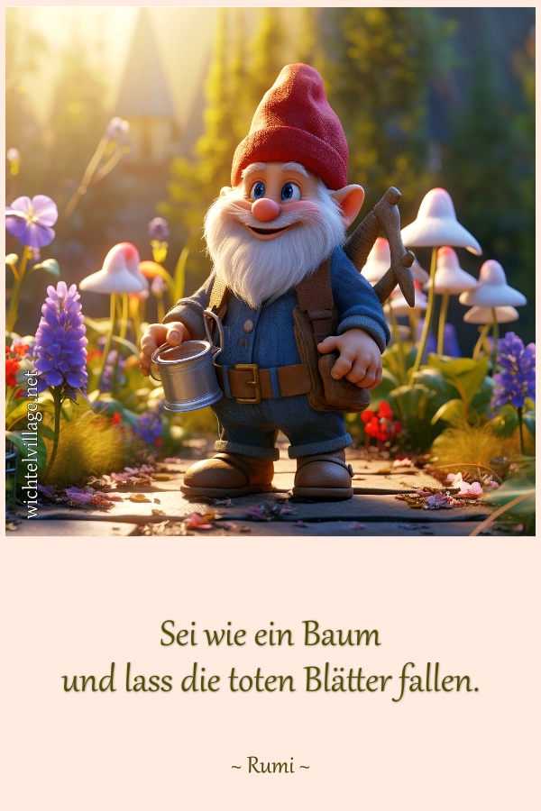 Sei wie ein Baum