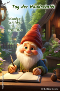 Wichtel-News - Tag der Handschrift