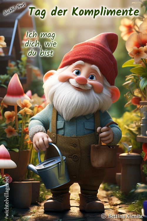 Wichtel-News - Tag der Komplimente