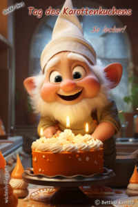 Wichtel-News - Tag des Karottenkuchens