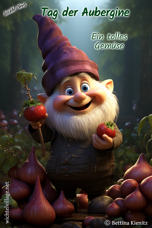 Wichtel-News - Internationaler Tag der Aubergine