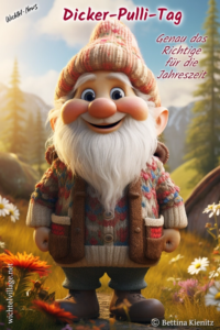 Wichtel-News - Dicker-Pulli-Tag