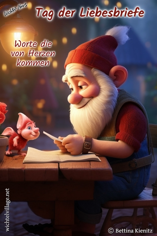 Wichtel-News - Tag der Liebesbriefe