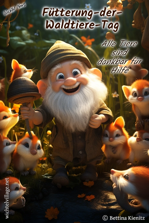 Wichtel-News - Fütterung-der-Walttiere-Tag