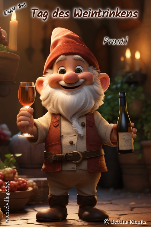 Wichtel-News - Tag des Weintrinkens