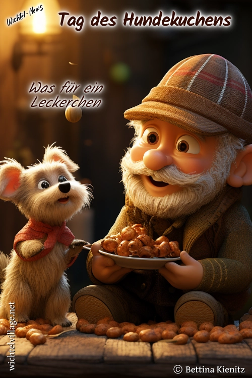 Wichtel-News - Internationaler Tag des Hundekuchens