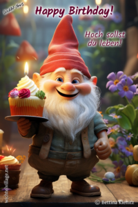 Wichtel-News - Herzlichen Glückwunsch zum Geburtstag Bettina