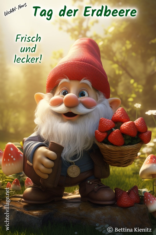 Wichtel-News - Tag der Erdbeere