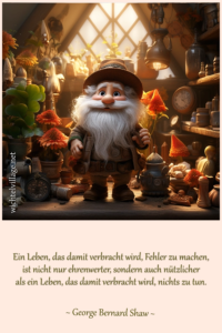 Ein Leben, das damit verbracht wird