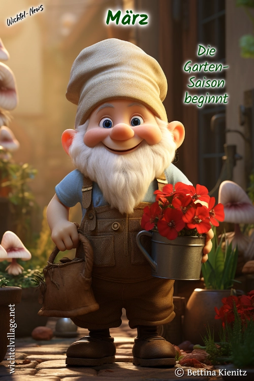 Wichtel-News - Der März ist da