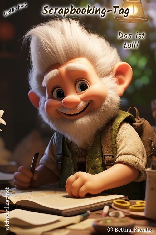 Wichtel-News - Internationaler Scrapbooking-Tag