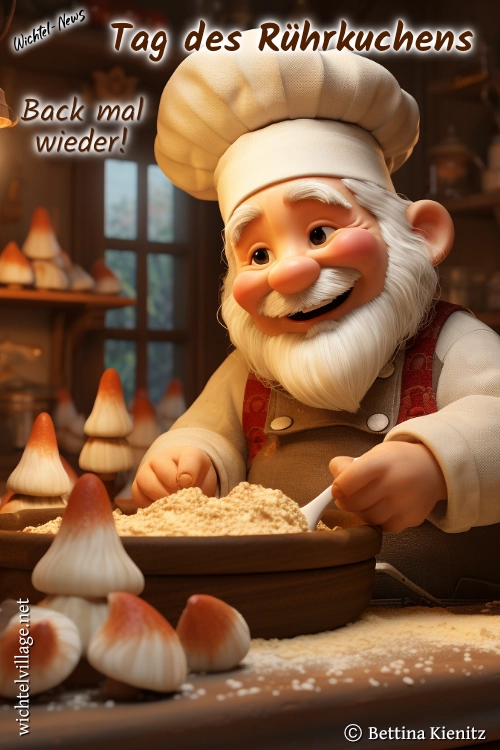 Wichtel-News - Tag des Rührkuchens