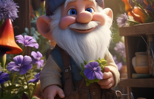 Wichtel-News - Blühende Märzveilchen