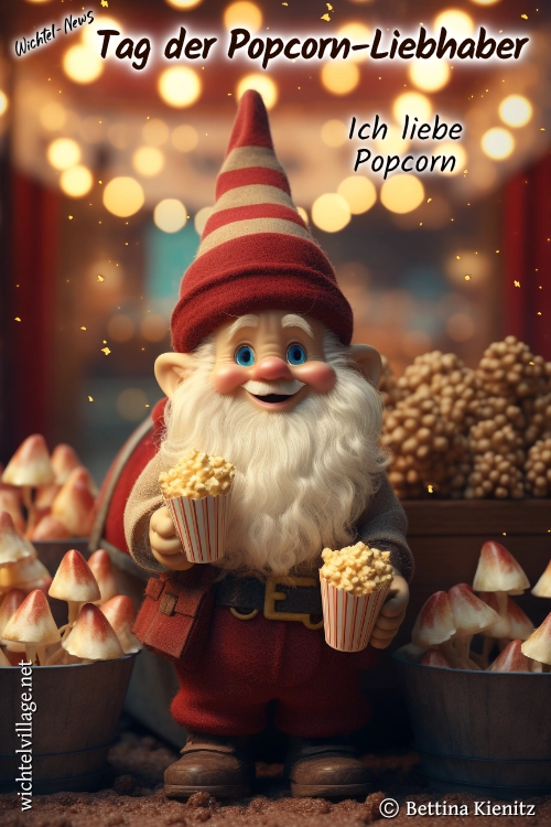 Wichtel-News - Tag der Popcorn-Liebhaber