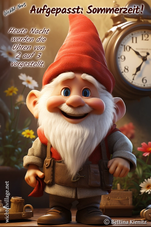 Wichtel-News - Zeitumstellung