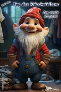 Wichtel-News - Internationaler Tag des Wäschefaltens