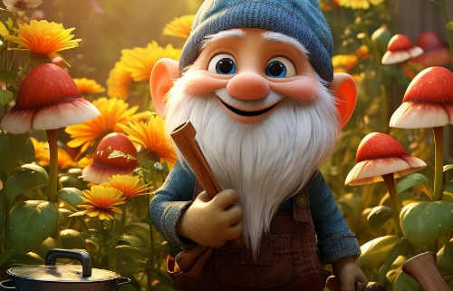 Wichtel-News - Der Garten im April