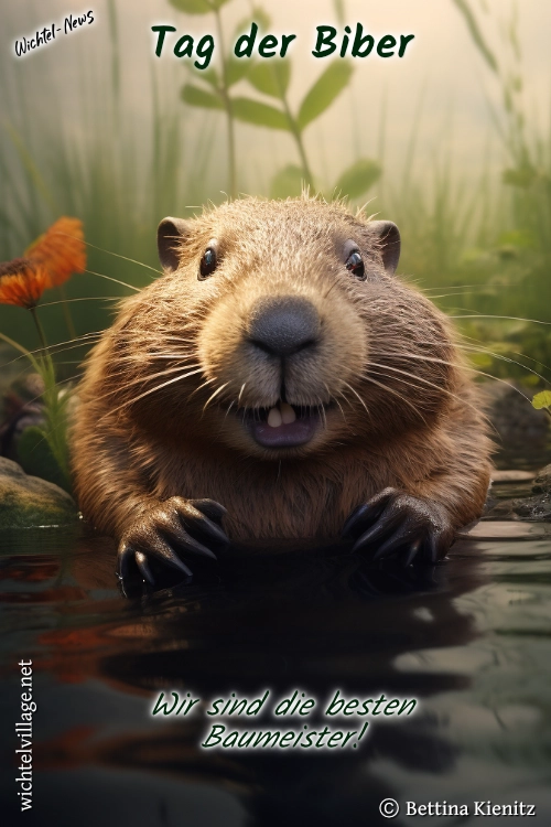 Wichtel-News - Internationaler Tag der Biber