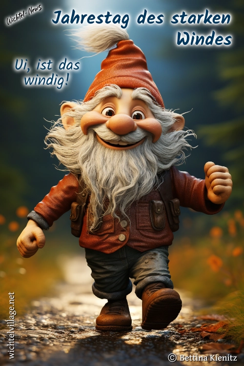 Wichtel-News - Jahrestag des starken Windes