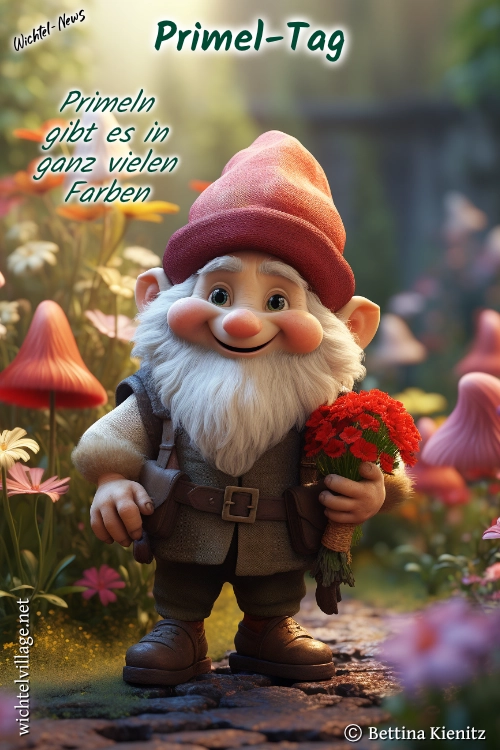 Wichtel-News - Primel-Tag in Großbritannien