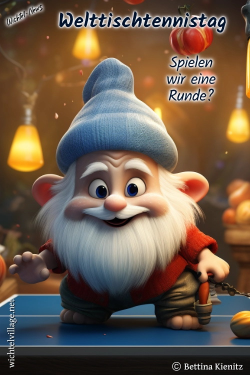 Wichtel-News - Welttischtennistag