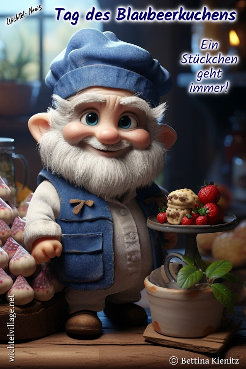 Wichtel-News - Tag des Blaubeerkuchens