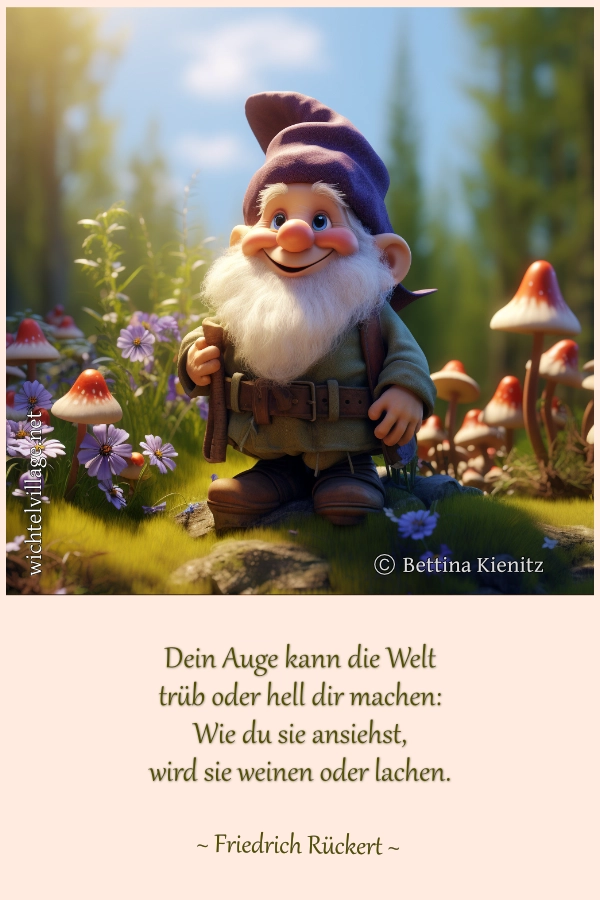 Dein Auge kann die Welt