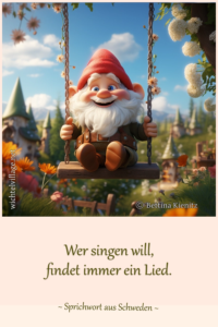 Wer singen will