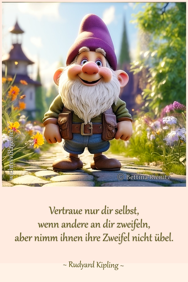 Vertraue nur dir selbst