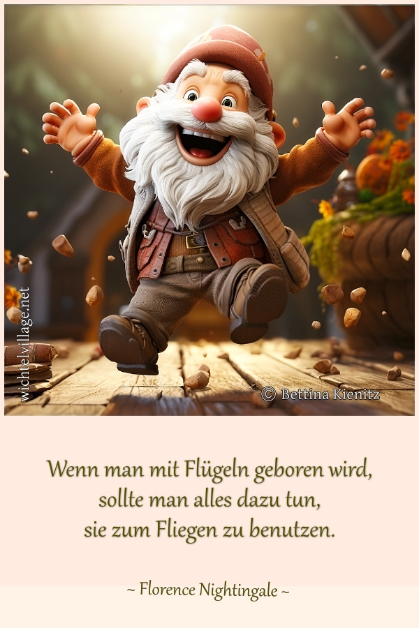 Wenn man mit Flügeln geboren wird